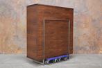 Fraaie notenhouten kast dressoir van Bert Plantagie!, Met deur(en), 150 tot 200 cm, 25 tot 50 cm, Design