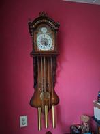 Antieke Wandklok Tempus Fugit westminster uurwerk, Ophalen of Verzenden