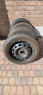 2 x stalen velg + Winterband 165/70 R14, Auto diversen, Ophalen, Zo goed als nieuw