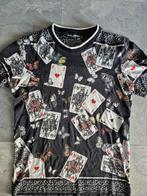Vintage Dolce & Gabbana Poker T-shirt - Maat 50, Dolce & Gabbana, Maat 48/50 (M), Zwart, Ophalen of Verzenden