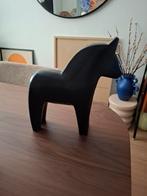 Ikea zwarte grote Dala houten paard, Ophalen of Verzenden