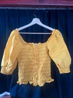 Sézane dames shirt - maat 36, Geel, Ophalen of Verzenden, Zo goed als nieuw, Korte mouw