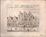 Amsterdam. Wale Wees - Huys = La Maison de pauvres Orphelins, Antiek en Kunst, Kunst | Etsen en Gravures, Ophalen of Verzenden