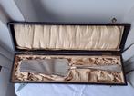 Zeer oude taartschep in etui,, Huis en Inrichting, Ophalen of Verzenden, Gebruikt