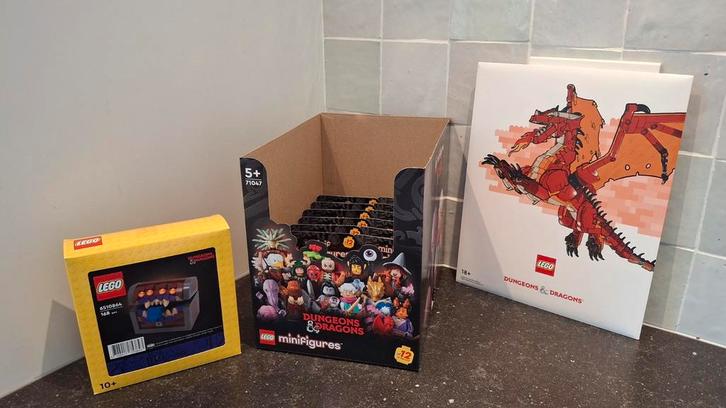 Lego ALLE EXTRA´S van Dungeon & Dragons SEALED, Kinderen en Baby's, Speelgoed | Duplo en Lego, Nieuw, Lego, Complete set, Ophalen of Verzenden