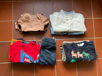 Kledingpakket jongen maat 86-92 beschikbaar voor biedingen