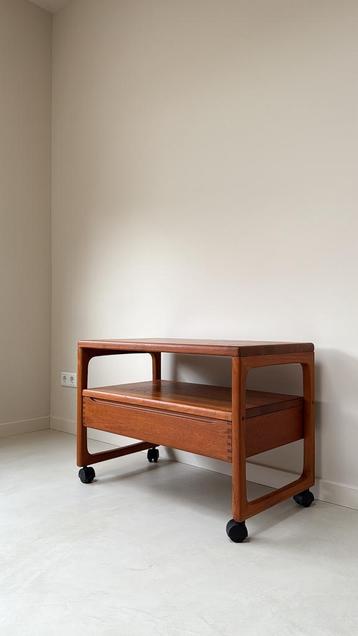 Vintage Deense BR Gelsted teakhouten tafel beschikbaar voor biedingen