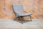 Als nieuw! grijze stoffen Harvink Uncle Sam design fauteuil, Huis en Inrichting, Fauteuils, Harvink, Harvink, Design, 75 tot 100 cm
