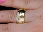 Moderne Dames Ring, Sieraden, Tassen en Uiterlijk, Ringen, 18 tot 19, Overige kleuren, Ophalen of Verzenden, Zo goed als nieuw