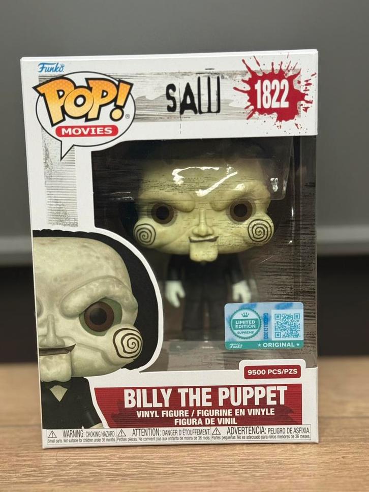 FUNKO POP – BILLY THE PUPPET #1822, Verzamelen, Poppetjes en Figuurtjes, Nieuw, Ophalen of Verzenden