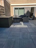 Mooie loungeset voor de tuin met kussenbox, Meer dan 8 zitplaatsen, Ophalen of Verzenden, Zo goed als nieuw, Loungeset