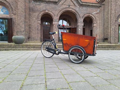 bakfiets met iets extra's, Fietsen en Brommers, Fietsen | Bakfietsen, Gebruikt, Overige merken, 2 kinderen, Elektrisch, Ophalen