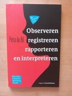 Studieboek observeren registreren rapporteren interpreteren, Boeken, Studieboeken en Cursussen, Ophalen of Verzenden, Zo goed als nieuw