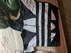 Adidas Hoodie maat 38 zwart/wit zgan, Maat 38/40 (M), Adidas, Zwart, Ophalen of Verzenden