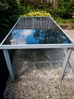 Metalen Tuintafel - Rechthoekig, Ophalen, Gebruikt, Rechthoekig, Metaal