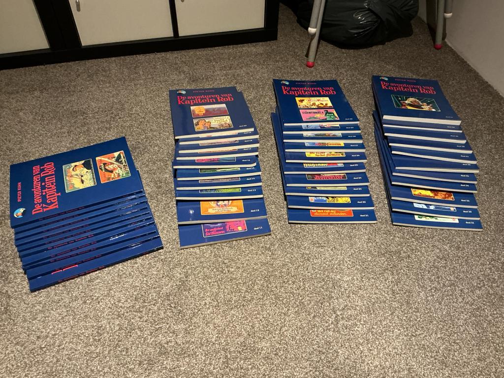 Kapitein Rob - Complete Serie, Complete serie of reeks, Ophalen of Verzenden, Gelezen