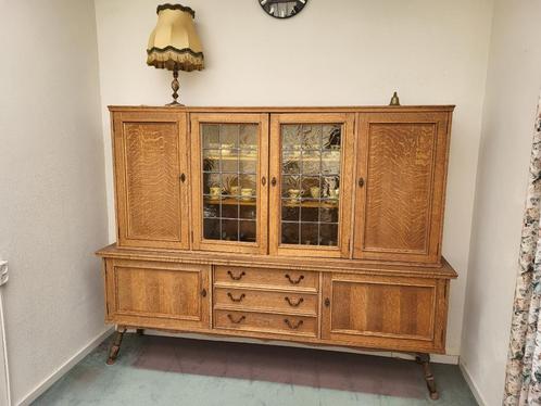 vitrinekast, Huis en Inrichting, Kasten | Vitrinekasten, Zo goed als nieuw, 200 cm of meer, 150 tot 200 cm, 25 tot 50 cm, Met lade(s)