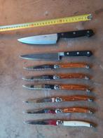 Messen Laguiole / Sabatier, Huis en Inrichting, Ophalen of Verzenden, Rvs of Chroom