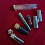 Vintage Reisset Scheerkwasten en Houders, Ophalen of Verzenden