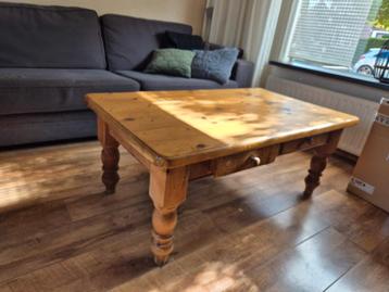 Grenen Salontafel met Laden beschikbaar voor biedingen