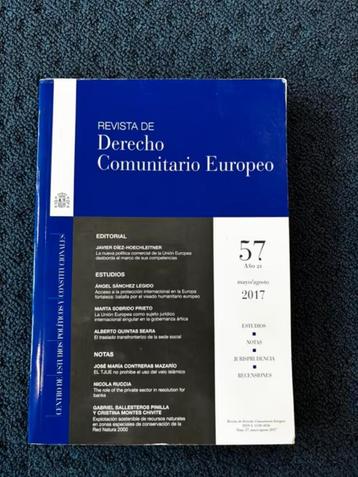 NIEUW! Tijdschrift voor europees gemeenschapsrecht €10,99 beschikbaar voor biedingen