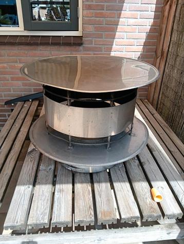 Trekkap regenkap schoorsteen buitenkachel 350mm beschikbaar voor biedingen