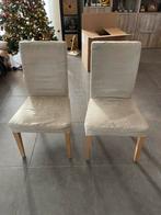 Set van 2 IKEA stoelen Henriksdal, Twee, Gebruikt, Stof, Ophalen