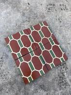 Antieke vloertegeltjes 20x20x2, Ophalen, Gebruikt