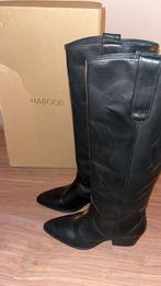 Haboob - Leren cowboylaarzen zwart - maat 40 - NIEUW!, Kleding | Dames, Schoenen, Hoge laarzen, Zwart, Nieuw, Ophalen of Verzenden