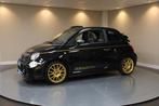 Abarth 595 C 1.4 Turbo Scorpioneoro *1/2000 Limited Edition*, Gebruikt, Zwart, Cabriolet, Leder en Stof