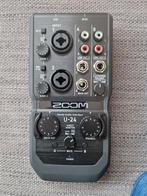 Zoom U-24 USB audio-interface voor Mac en PC, Verzenden, Zo goed als nieuw, Overige typen