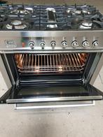Mooi Boretti Fornuis stáát loux Boretti  5 pits  90cm, 60 cm of meer, Ophalen of Verzenden, Zo goed als nieuw, Gas