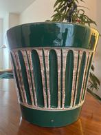 Vintage bloempot plantenpot Scheurich West-Germany, Tuin en Terras, Gebruikt, Rond, Binnen, Minder dan 40 cm