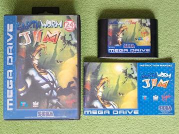 Earthworm Jim - SEGA Mega Drive  beschikbaar voor biedingen