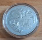 RAM Dragon/Draak 1oz zilver 2024, Postzegels en Munten, Edelmetalen en Baren, Ophalen of Verzenden, Zilver