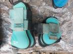 Turquoise peeskappen set maat Full, Dieren en Toebehoren, Ophalen of Verzenden, Gebruikt