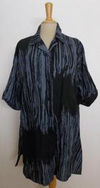 Mooie 100% linnen blouse van Scandinavische Skandika! L, Kleding | Dames, Maat 42/44 (L), Zo goed als nieuw, Zwart, Verzenden