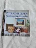 Zijdeschilderen: kussens en wanddecoraties, Hobby en Vrije tijd, Ophalen of Verzenden, Gebruikt