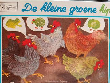 De kleine groene kip beschikbaar voor biedingen
