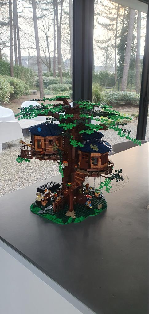 Lego Boomhut (21318) Compleet met Verlichting!, Kinderen en Baby's, Speelgoed | Duplo en Lego, Zo goed als nieuw, Lego, Complete set