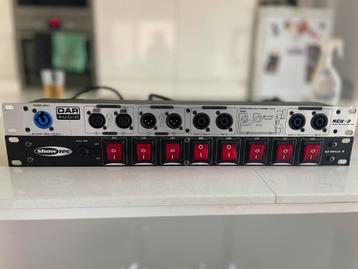 DAP ACU-2 + Showtec DJ-Switch 8 beschikbaar voor biedingen