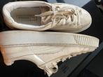 Puma basket offwhite 40-40,5, Puma, Ophalen of Verzenden, Wit, Zo goed als nieuw