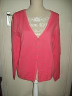 NIEUW! Schattig koraal roze vest met knoopjes van Hema mt XL, Verzenden, Maat 46/48 (XL) of groter, Nieuw, Roze