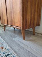 Vintage jaren 50/60 linnenkast / opbergkast | walnoot hout, Huis en Inrichting, Kasten | Overige, Ophalen of Verzenden, Zo goed als nieuw