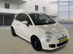Fiat 500 0.9 TwinAir Turbo 500S/2014/ORIGINEEL NL/AIRCO/LEDE, Auto's, Gebruikt, 400 kg, Leder en Stof, Wit