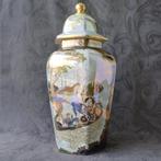 AGHJ Wilton Ware – Porseleinen Dekselvaas lusterglazuur 1927, Ophalen of Verzenden