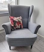 Ikea Strandmon stoel met voetenbankje, Ophalen, Gebruikt, Minder dan 75 cm, 50 tot 75 cm