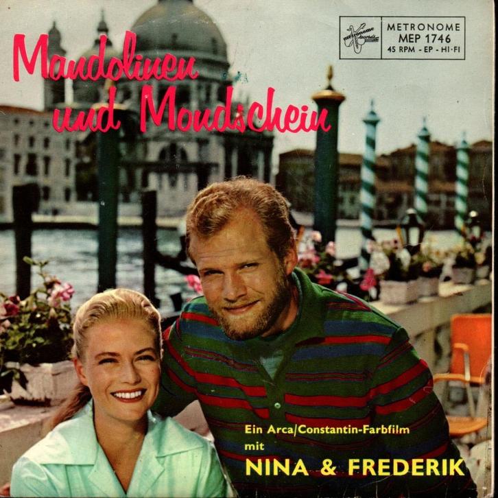 Nina & Frederik: Mandolinen und Mondschein EP, Cd's en Dvd's, Vinyl Singles, Gebruikt, EP, Pop, 7 inch, Verzenden
