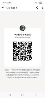 Wildwater kajak, Watersport en Boten, Ophalen of Verzenden, 1-persoons