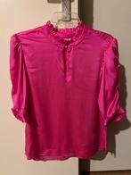 Dante 6 fuchsia roze zijden blouse maat s, Ophalen of Verzenden, Roze, Zo goed als nieuw, Maat 36 (S)